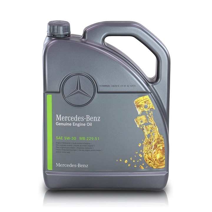 Mercedes-Benz Original MB 229.51 5W-30 motorolaj, 5 l