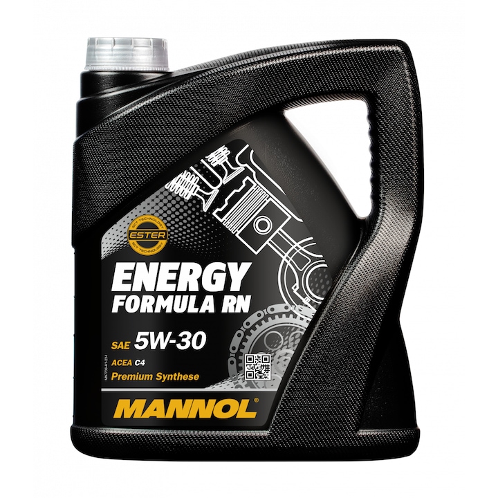 Двигателно масло Mannol, Energy Formula RN, 5W30, Синтетично, 4L - eMAG.bg