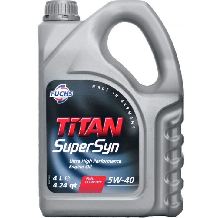 FUCHS Titan Supersyn 5W-40 4L motorolaj