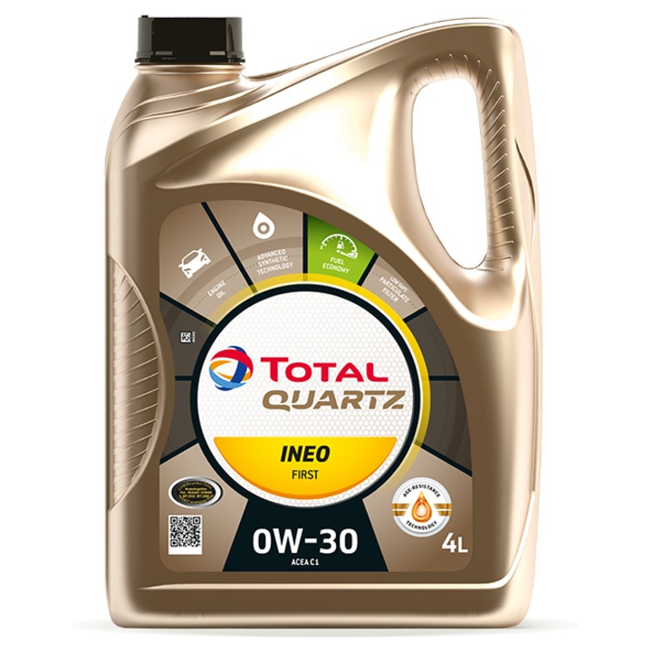 Total Quartz Ineo First 0W-30 4L motorolaj