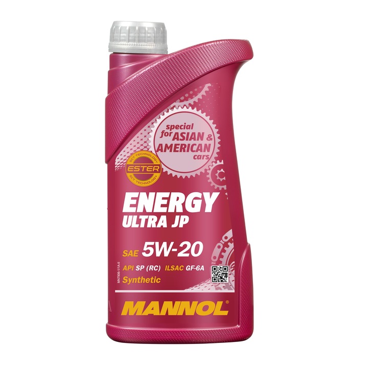 MANNOL Energy Ultra JP 5W-20 7906 Motorolaj 1L