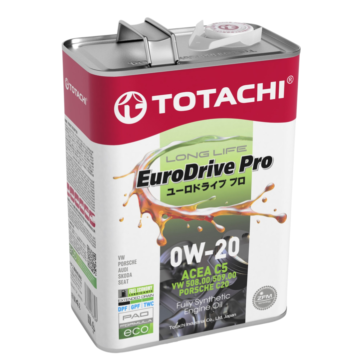 Totachi EuroDrive Pro Long Life 0W-20 4L motorolaj