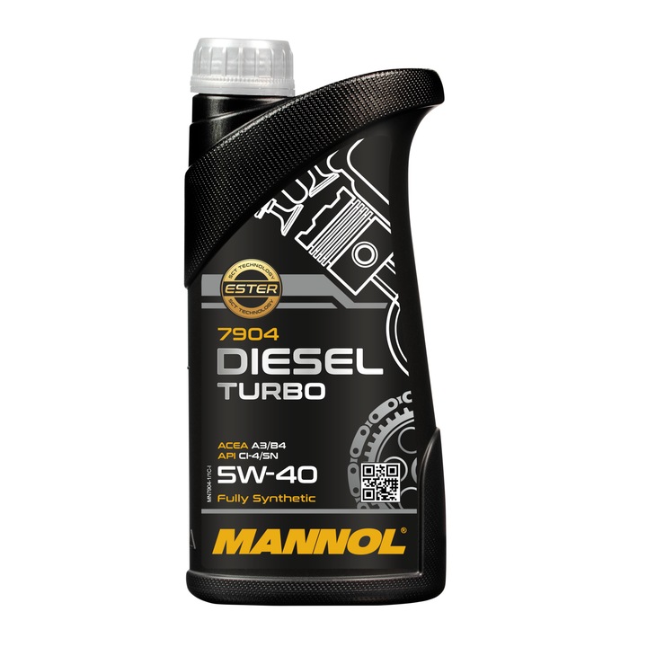 MANNOL Diesel Turbo 5W-40 7904 Motorolaj 1L