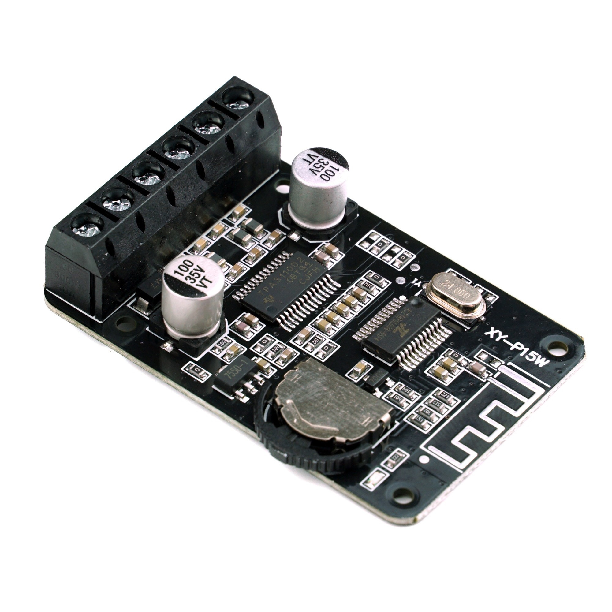 Modul amplificator audio, Elektoweb, Bluetooth, 2x30W, 8V-24V - eMAG.ro