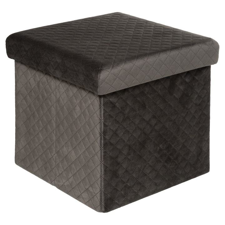 Пуф, 5five Simply Smart, MDF, 31x31 см, сив
