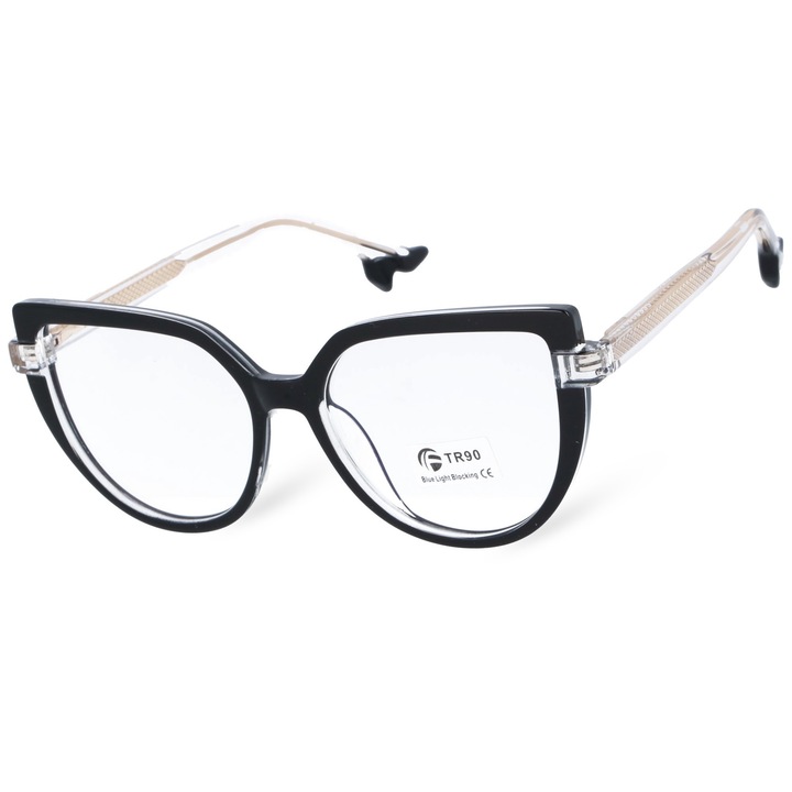 Очила за компютър, Born86, 145/19 мм, Черни