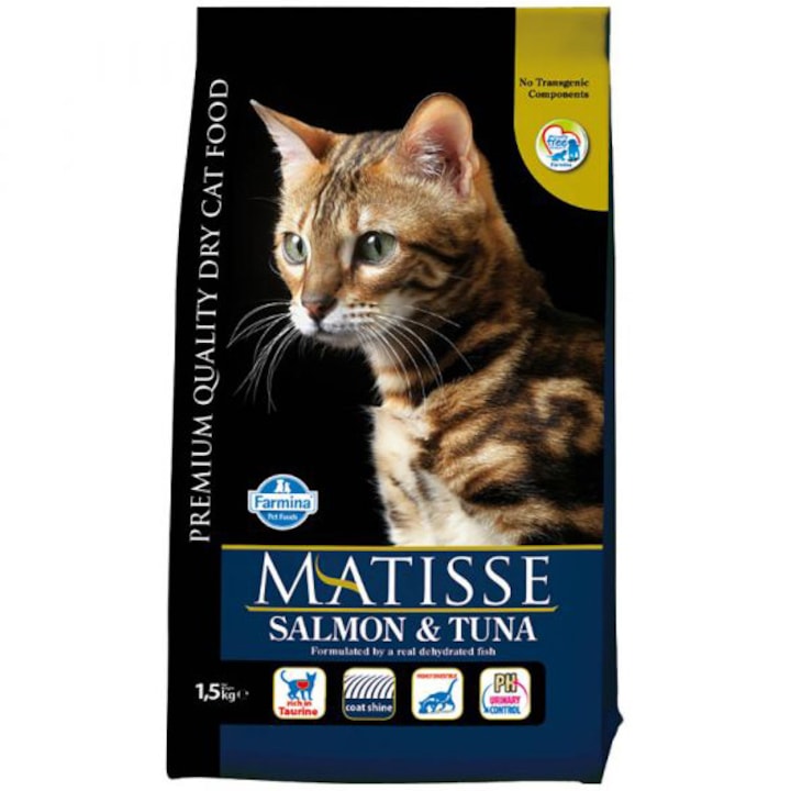 Matisse száraz macskaeledel, lazac, tonhal 1,5 kg