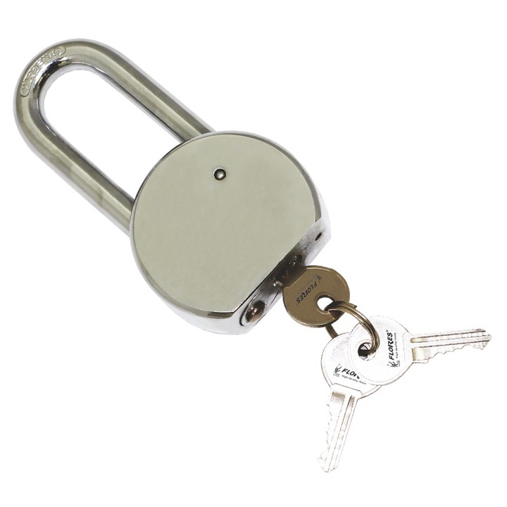 Кръгъл бял катинар с голяма вдлъбнатина 65 мм