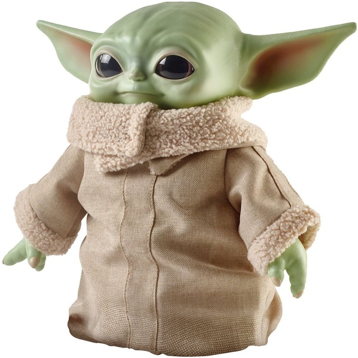 Figurina de colectie Neximus® Star Wars Baby Yoda Grogu, The Mandalorian Child L'ENFANT, 28 cm