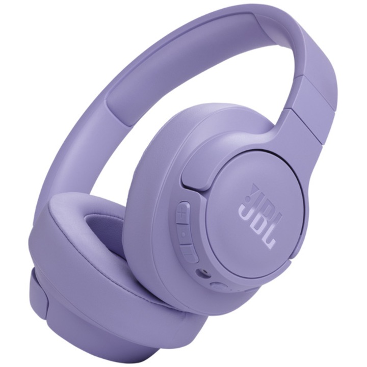 Безжични слушалки Оver-ear JBL Tune 770NC, Adaptive Noise Cancelling, Bluetooth, Multi-Point, Лилав