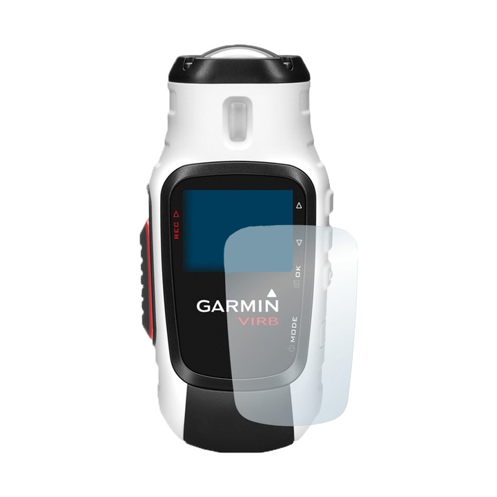 Kijelzővédő fólia Garmin Virb Elite sport videokamerához, regenerálható hidrogél, optimális végső védelem, rendkívül tartós, átlátszó