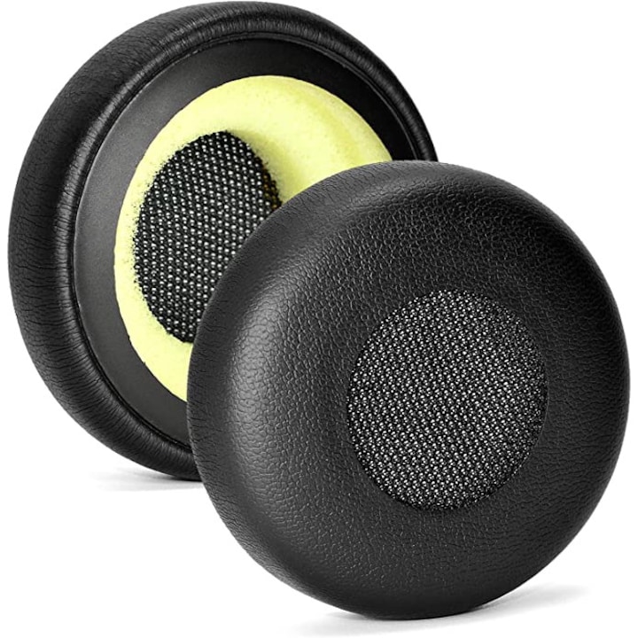 Set 2 bureti PadForce pentru casti Jabra Evolve 20, 20se, 30, 30 II, 40, 65, 65+, Negru