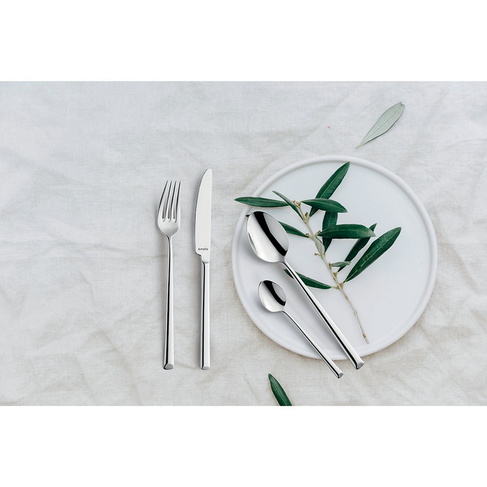 48 piece cutlery set - 18/10 stainless steel - Metropole - Amefa