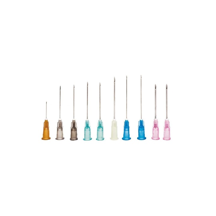 Еднократни игли за спринцовка Minut 27g x 1/2'', 0.40 x 13mm, комплект от 100 бр.