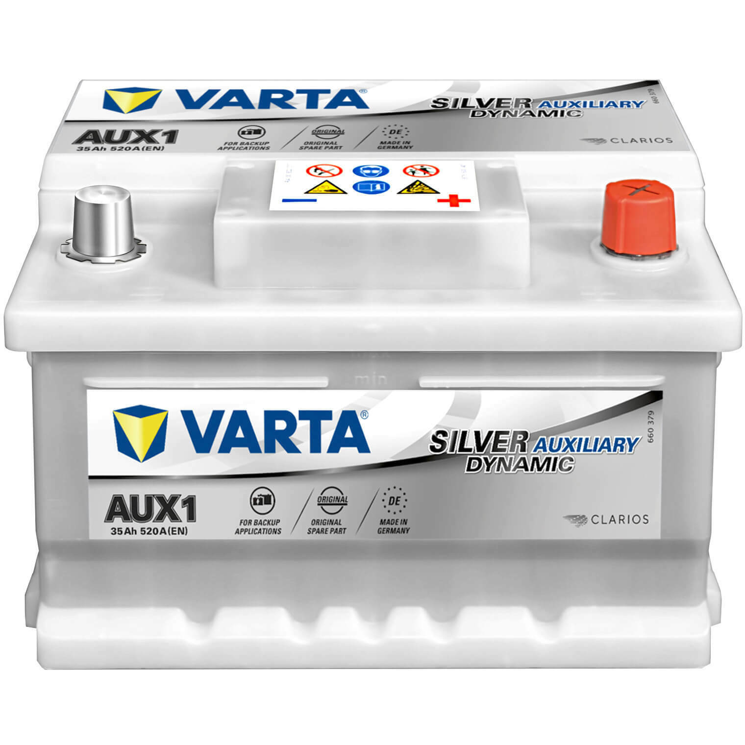 Batterie De Démarrage VARTA 12V 35Ah 520A EN - Compatible VOLVO B11 - Neuf Sous Emballage D'Origine