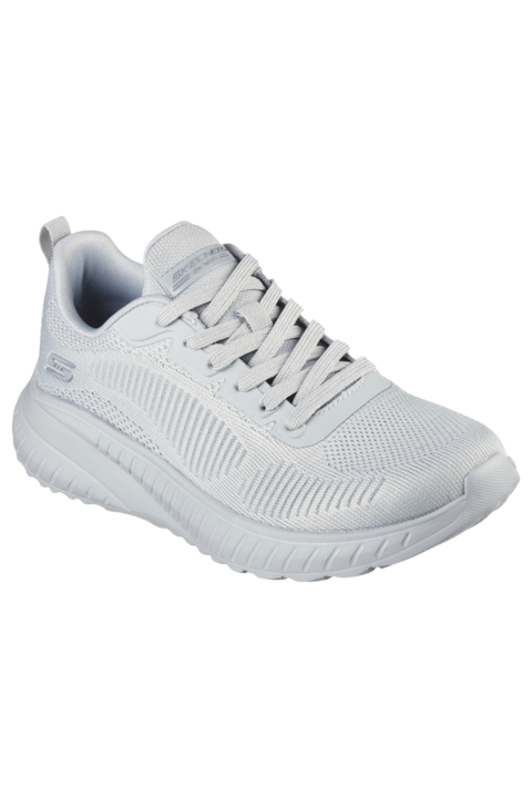 Дамски обувки, SKECHERS BOB'S SQUAD CHAOS-FACE OFF 117209-LTGY, сиви, текстил, Сив
