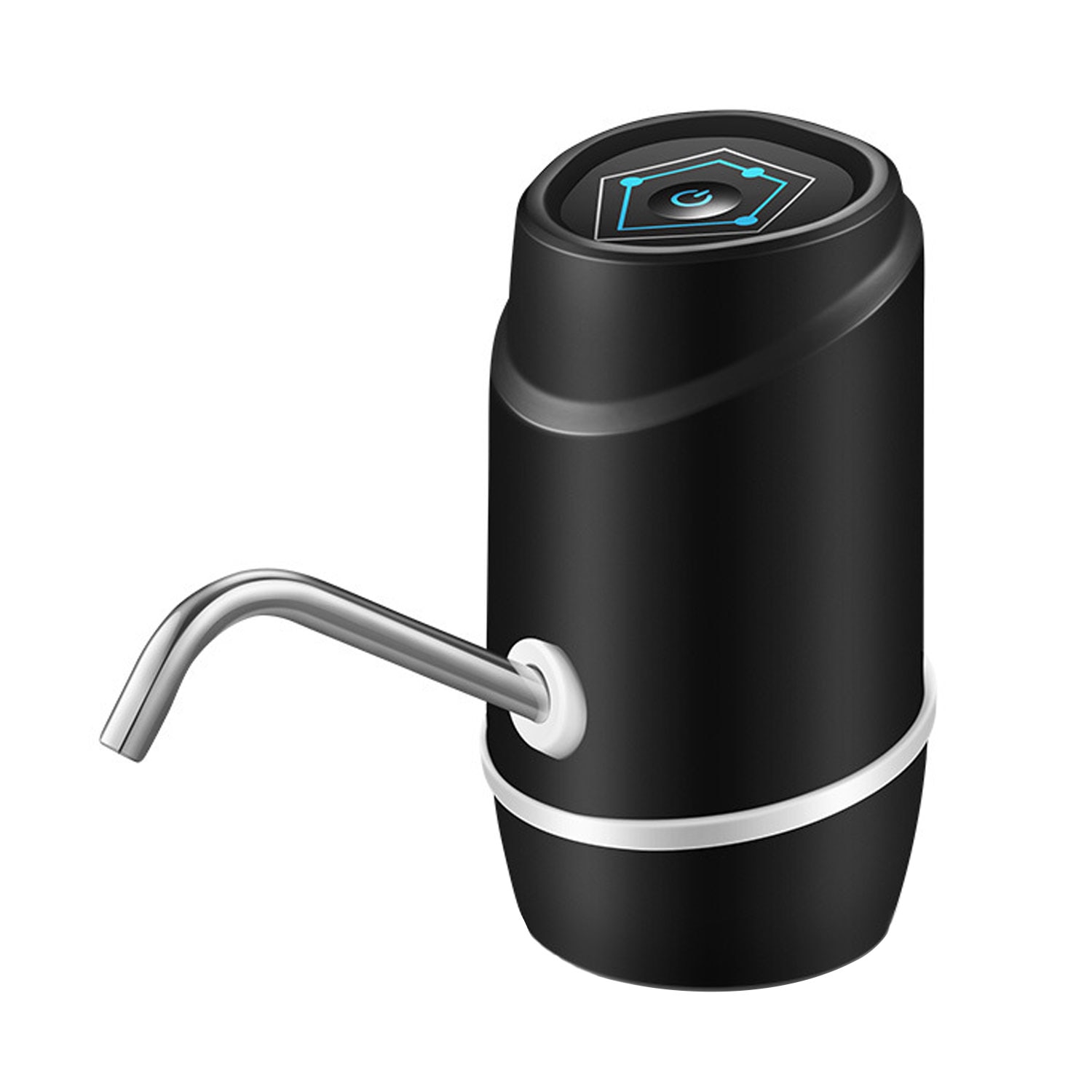 Електрическа помпа за бутилка вода, Vaxiuja, USB зареждане, силиконова ...