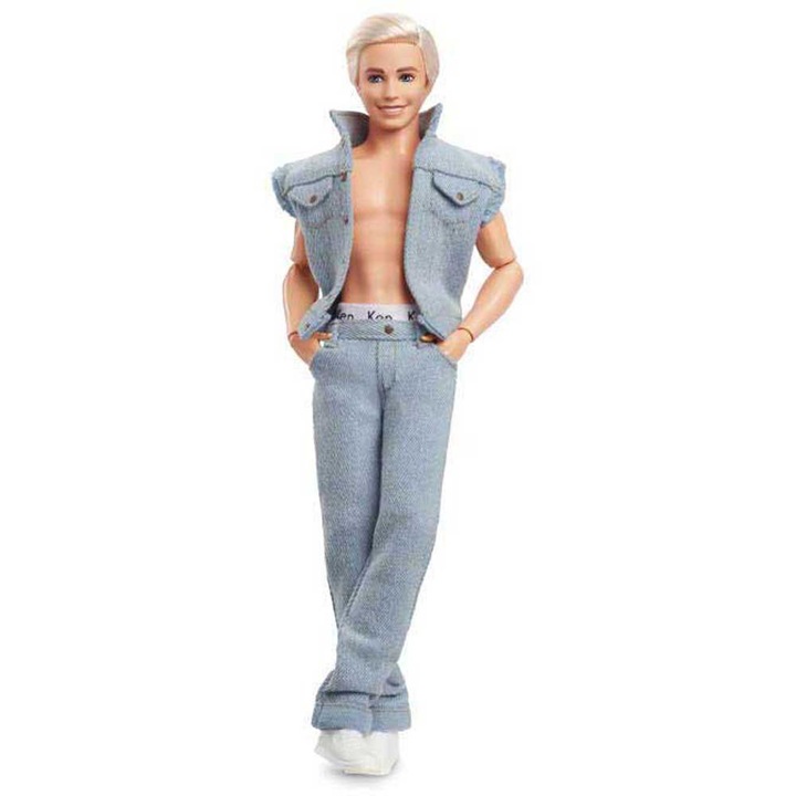 Кукла Barbie, Barbie the Movie edition, Ken Ryan Gosling в дънков костюм, 30 cm