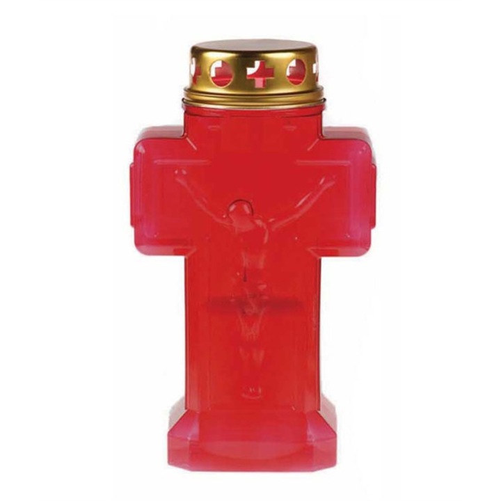 Candela, Candil,11X19cm, Rosu