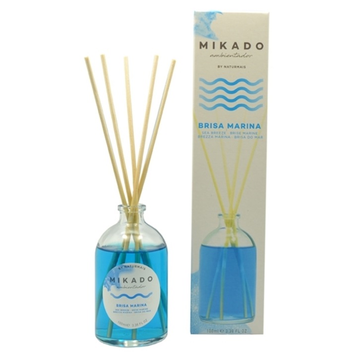 Légfrissítő illatos pálcikákkal, Mikado, Sea Breeze, 100 ml