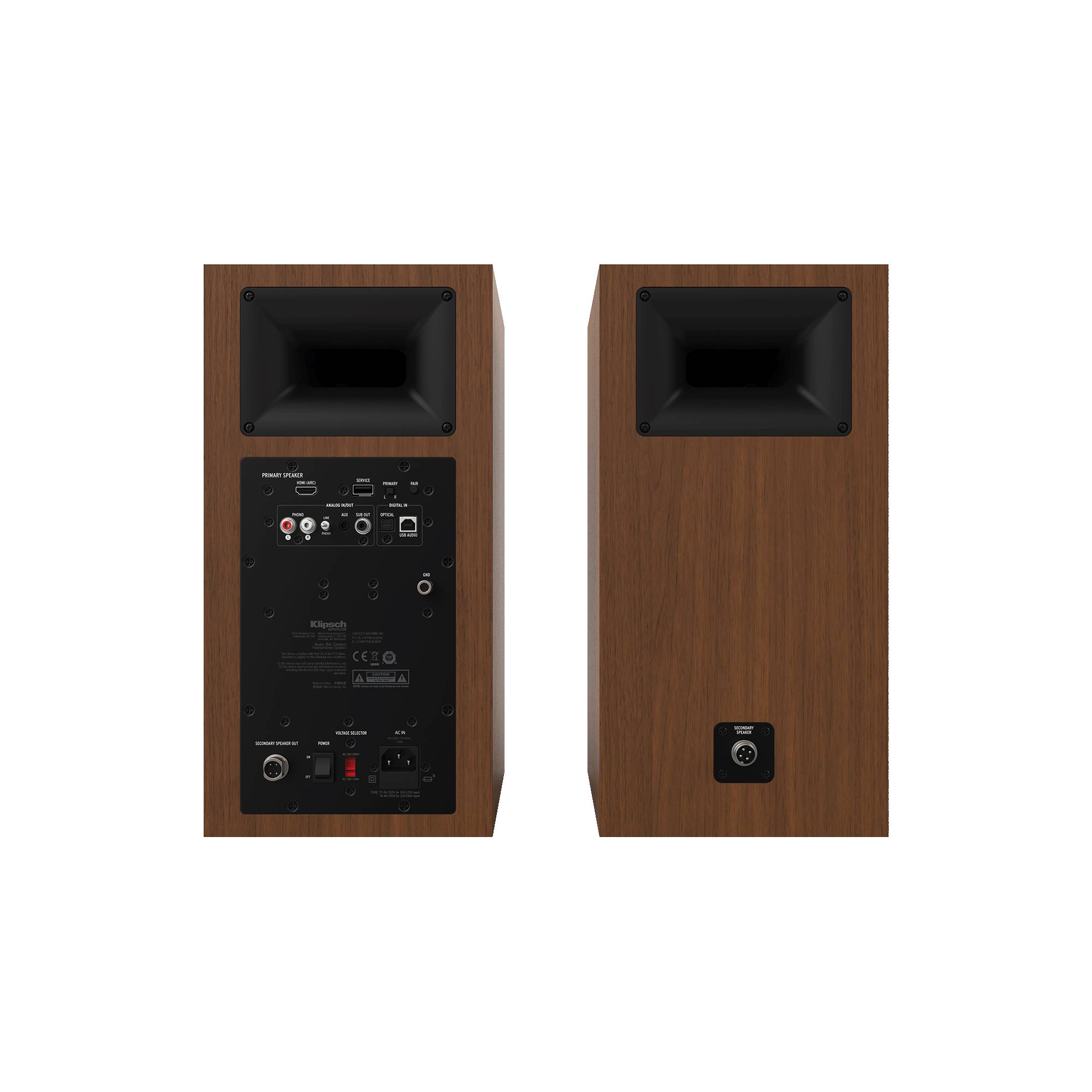 Set 2 boxe active Klipsch The Nines, Maro