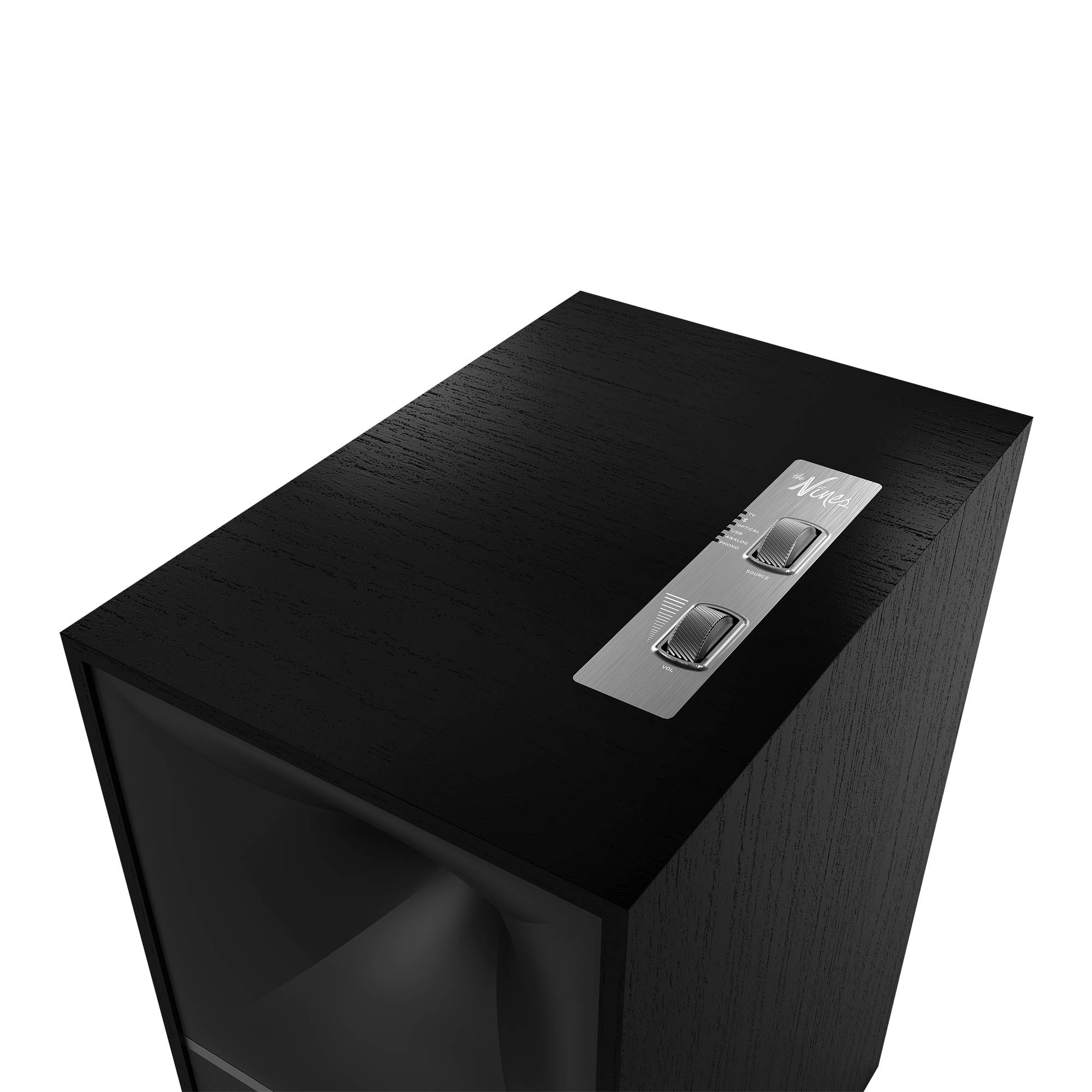 Set 2 boxe active Klipsch The Nines, Negru mat
