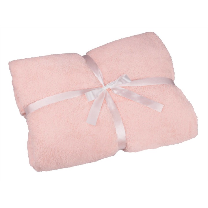 Одеяло, DKAREN, 180 х 240 см, Бледо розово