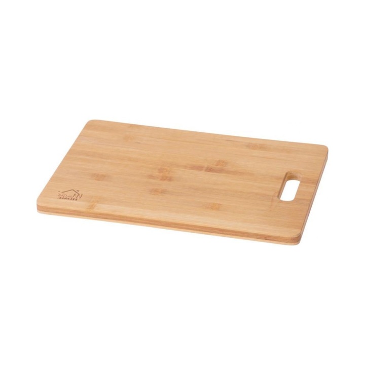 Tocator pentru bucataruie din lemn de bambus, 35x25x1.5 cm, Strend Pro