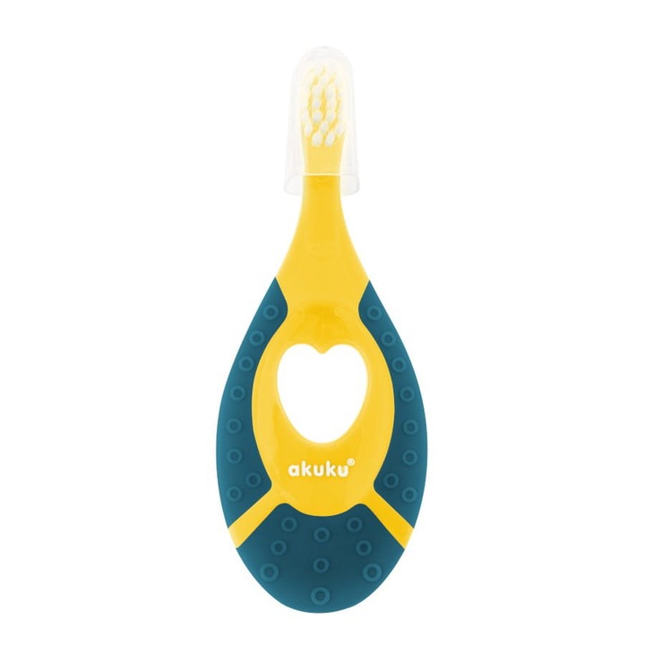 Baba fogkefe, Akuku, Szilikon, Többszínű