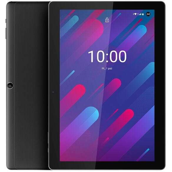 Tableta Kruger&Matz EAGLE KM1072.1, Procesor SC9863A Octa-Core, Ecran IPS Capacitive Multipoint 10.1", 4GB Ram, 64GB Flash, Android 11, 4G, Wi-Fi, Bluetooth, Negru