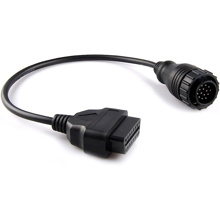 OBDII-Benz adapterkábel 14 tűs, Mercedes Benz Sprinter/Volkswagenhez, DLC interfész csatlakozás, fekete