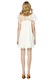 Framboise Seyla бяла копринена рокля XS