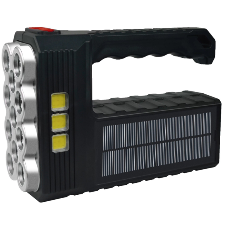 LED фенер със соларно зареждане и USB 3 режима 11 светодиода ST-11