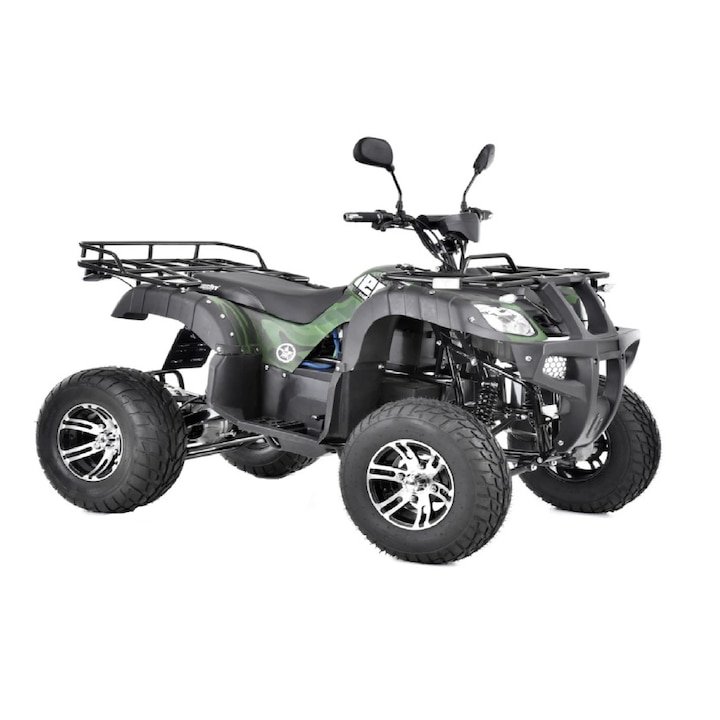 ATV electric omologat COC cu acumulator, HECHT59399ARMY