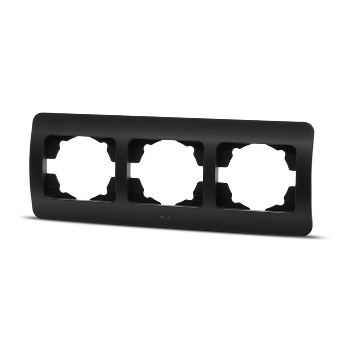 Rama 3 Posturi Elbi Jazz Negru Mat