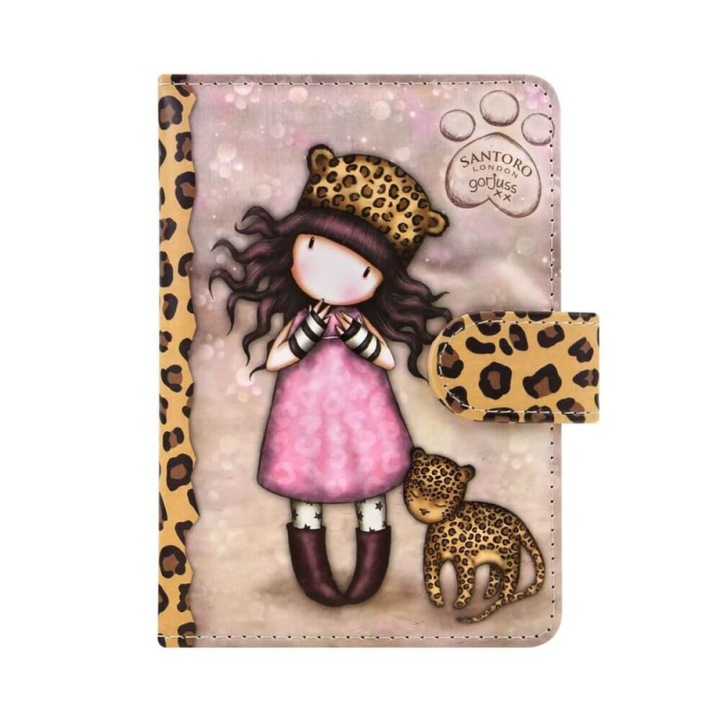 Комплект дневник с PVC корица и отметка Gorjuss Purrrrrfect Love