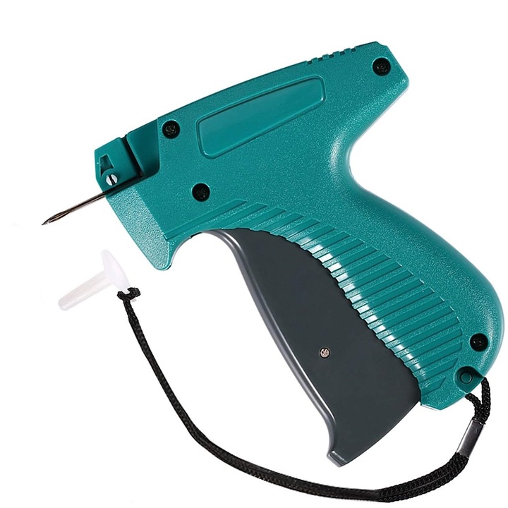 Стандартен пистолет за етикети, JENUOS®, включени 1000 закачалки, зелен