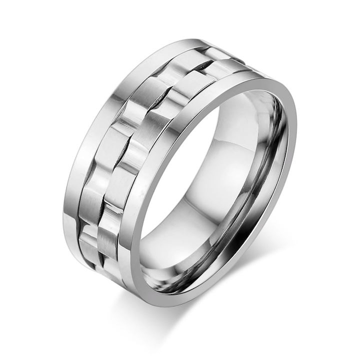Inel Inox Inel inox antistres IJC10_173, BeSpecial - eMAG.ro