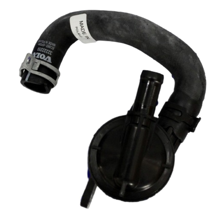 Autó vízszivattyú tömlő, Volvo, S60, Fekete