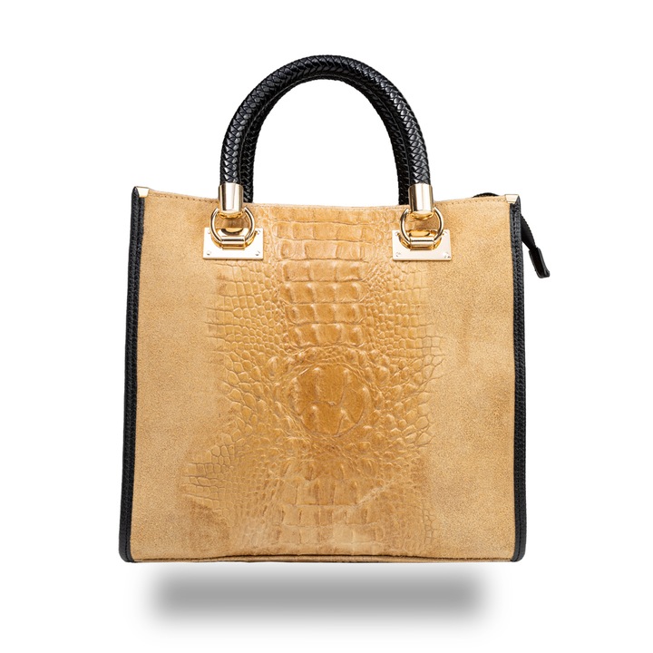 Toro Nero Ava Női pénztárca, bőr, mustárszín