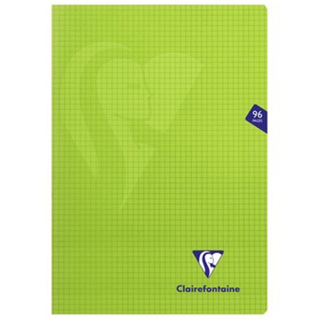 Clairefontaine Mimesys Heft DIN A4 - 40 Blatt Liniert Mit Rand, Farbig Sortiert