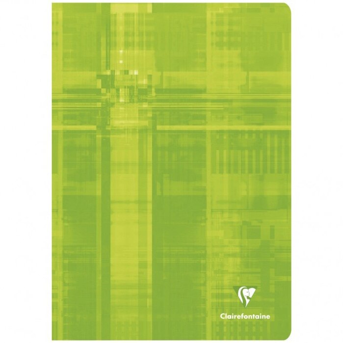 Caiet capsat A4 Clairefontaine, 48 file, 29,7 x 21 cm, Matematica, Verde