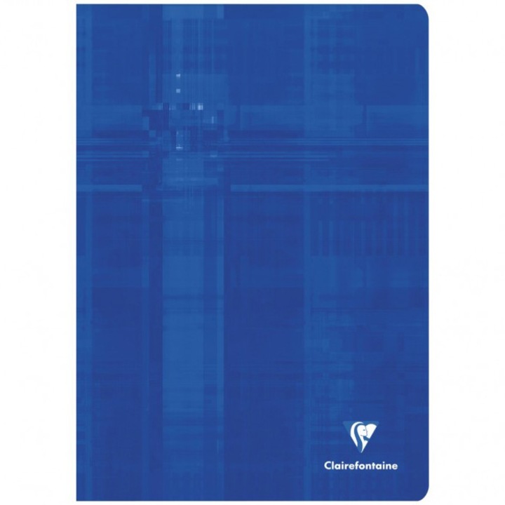 Caiet capsat A4 Clairefontaine, 48 file, 29,7 x 21 cm, Dictando, Albastru