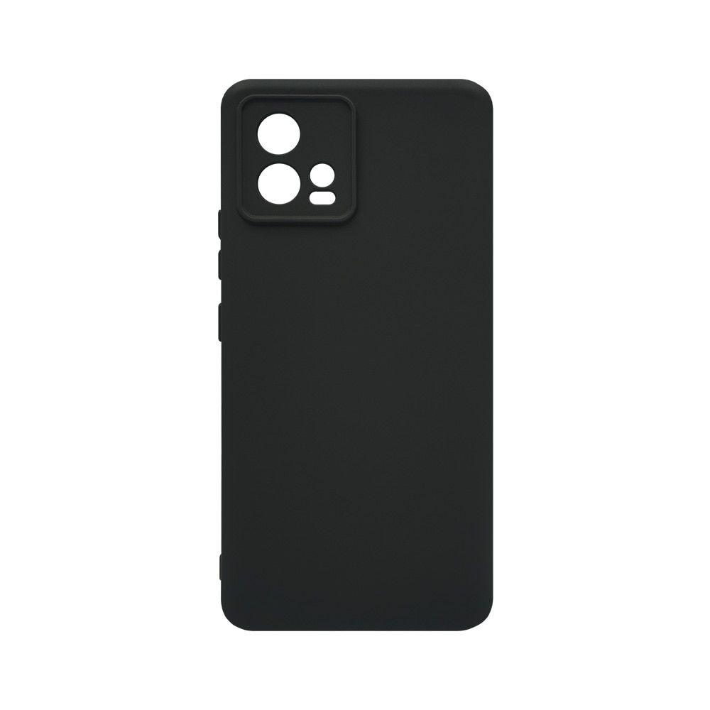 Husa BestCase® Premium Liquid Silicon, Compatibila Cu Motorola Moto G72, 1.2MM Slim, Microfibra in interior, Antisoc, Rezistent la socuri, Protectie Camera, Margini ridicate pentru protectia ecranului, Negru