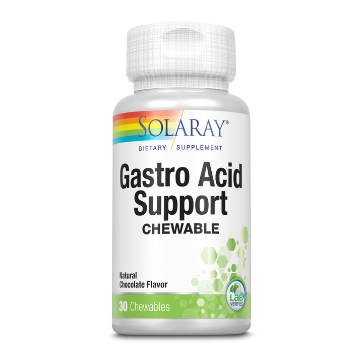 Gastro Acid Support, Secom, 30 tablete masticabile
