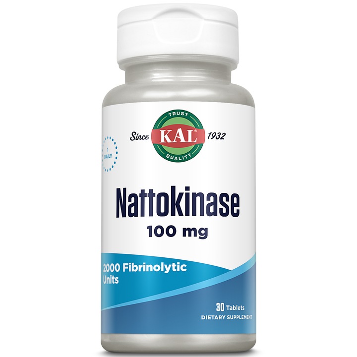 Nattokinase 100mg, Secom, 30 tablete