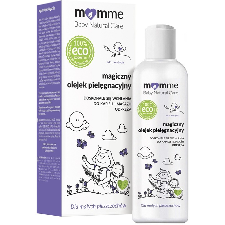Масло за грижа, MomMe, 150 мл, Многоцветно