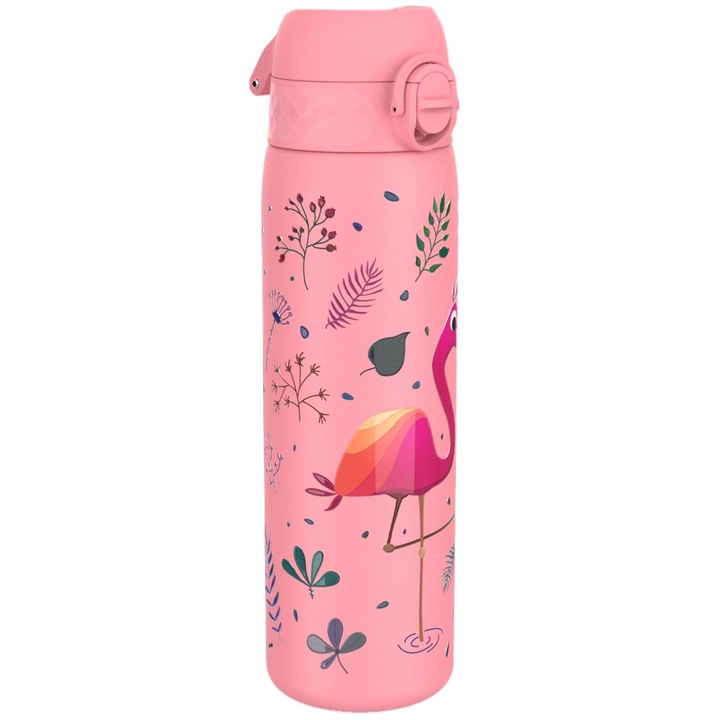 Съд за вода, Ion8, модел Flamingo, Неръждаема стомана, Многоцветен