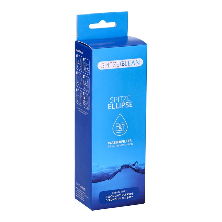 Filtru De Apa Pentru Espressor, Delonghi DLS C002, Compatibil, Plastic Durabil, Eficient Pana La 2 Luni Sau 50 Litri, 10.5 x 10 cm