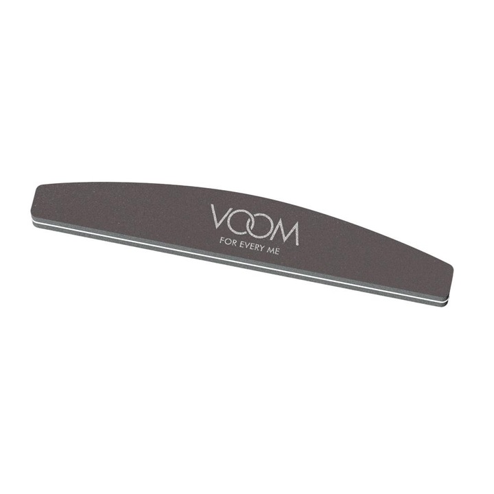 Pila cosmetica cu 2 fete, Voom, Negru